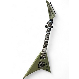 Used 2025 Jackson American Series Rhoads RR24 Matte Army Drab Solid Body Electric Guitar