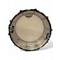 Used Yamaha 14in snare SILVER Drum