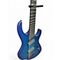 Used Brice DEFIANT 53437  BLUE QUILT Electric Bass Guitar