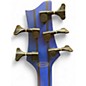 Used Brice DEFIANT 53437  BLUE QUILT Electric Bass Guitar