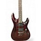 Used Schecter Guitar Research DIAMOND SERIES OMEN 6 WALNUT Solid Body Electric Guitar