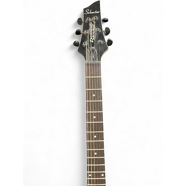 Used Schecter Guitar Research DIAMOND SERIES OMEN 6 WALNUT Solid Body Electric Guitar