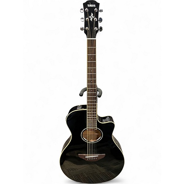 Used Yamaha APX600 Black Acoustic Electric Guitar