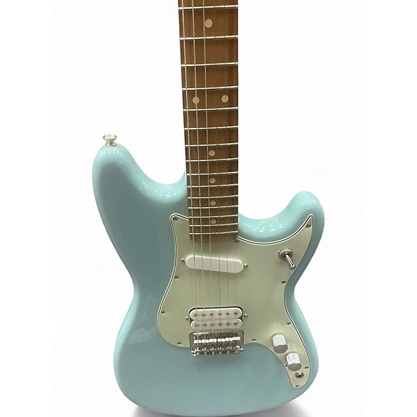 Used Fender Player Duo-Sonic HS Daphne Blue Solid Body Electric Guitar