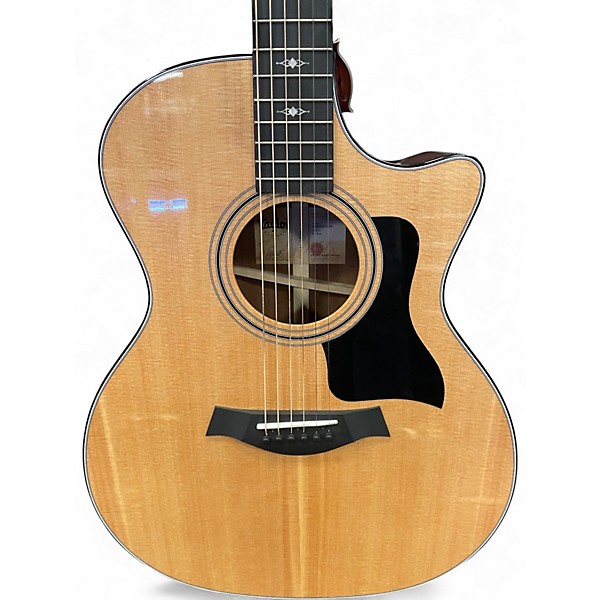Used Taylor 314CE Natural Acoustic Electric Guitar