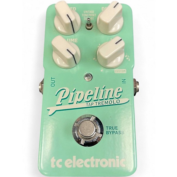 Used TC Electronic Pipeline Tap Tremolo Effect Pedal