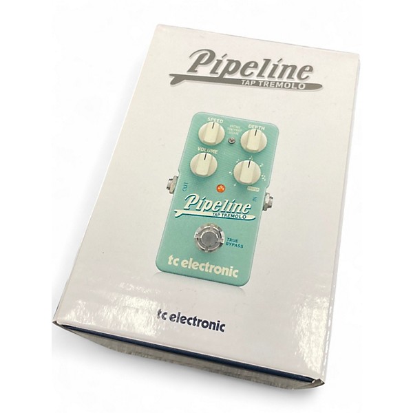 Used TC Electronic Pipeline Tap Tremolo Effect Pedal