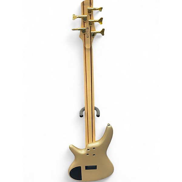Used Ibanez SR405 5 String POPLAR BURST Electric Bass Guitar