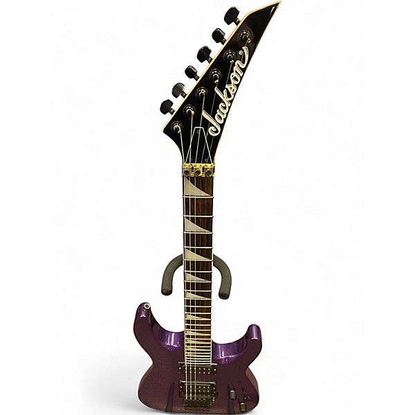 Used Jackson JS32 Dinky Purple Solid Body Electric Guitar