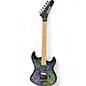 Used Kramer BARETTA Feral Cat Rainbow Leopard Solid Body Electric Guitar thumbnail
