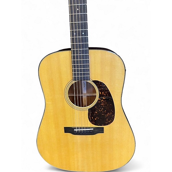 Used Martin D18 Natural Acoustic Guitar