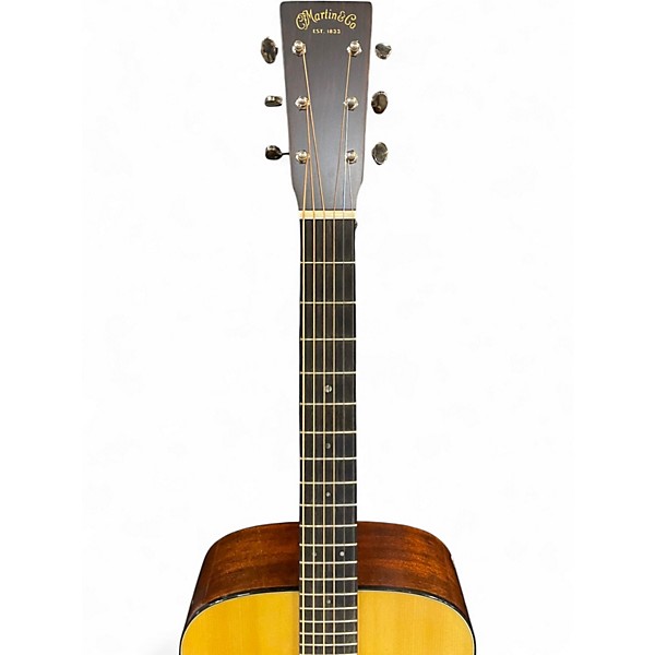 Used Martin D18 Natural Acoustic Guitar