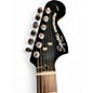 Used Squier Standard Stratocaster Black Solid Body Electric Guitar
