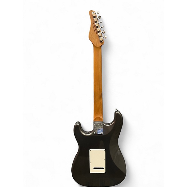 Used Schecter Guitar Research Custom Shop Wembley II Charcoal Frost Metallic Solid Body Electric Guitar