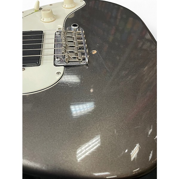 Used Schecter Guitar Research Custom Shop Wembley II Charcoal Frost Metallic Solid Body Electric Guitar