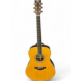 Used Yamaha LLTA Antique Natural Acoustic Electric Guitar