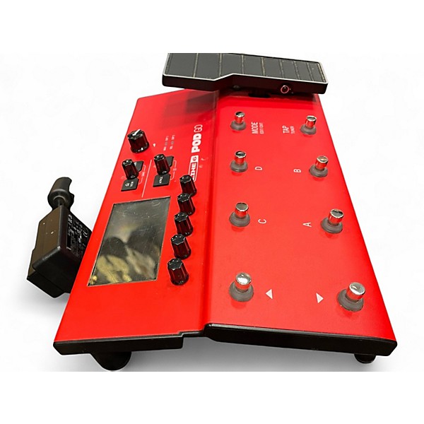 Used Line 6 POD GO (LIMITED EDITION RED) Effect Processor