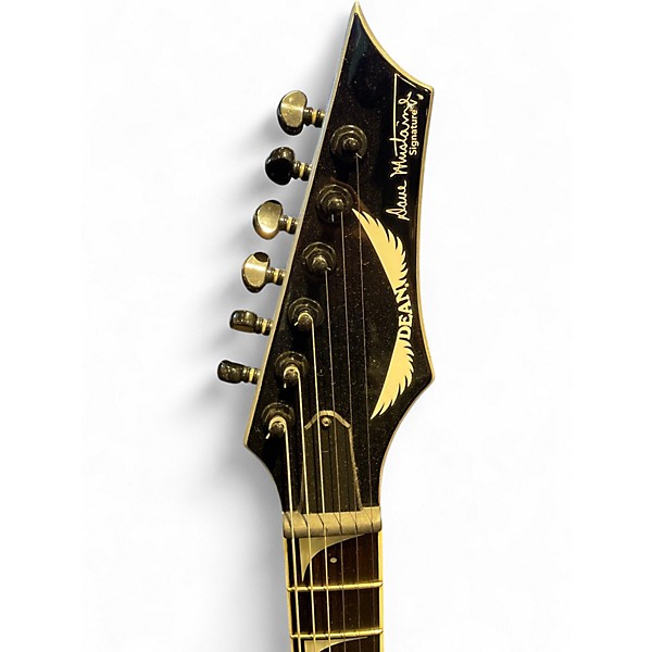 Used Dean Dave Mustaine VMNTX Silver Solid Body Electric Guitar