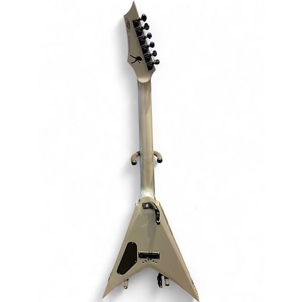 Used Dean Dave Mustaine VMNTX Silver Solid Body Electric Guitar