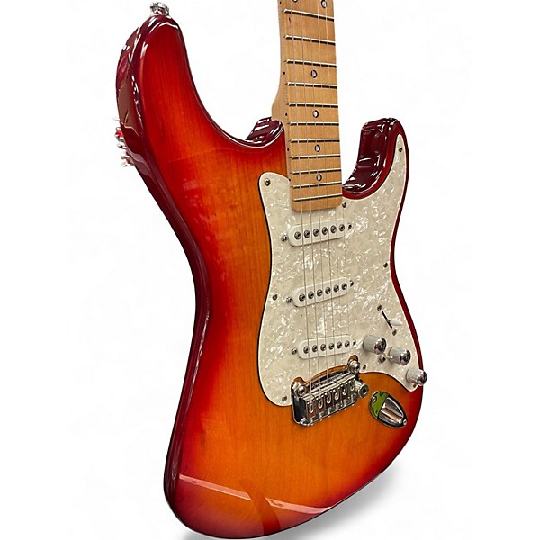 Used 2004 G&L S500 Tribute Series Sienna Sunburst Solid Body Electric Guitar