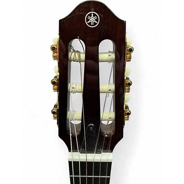 Used Yamaha SLG200NW Natural Classical Acoustic Electric Guitar