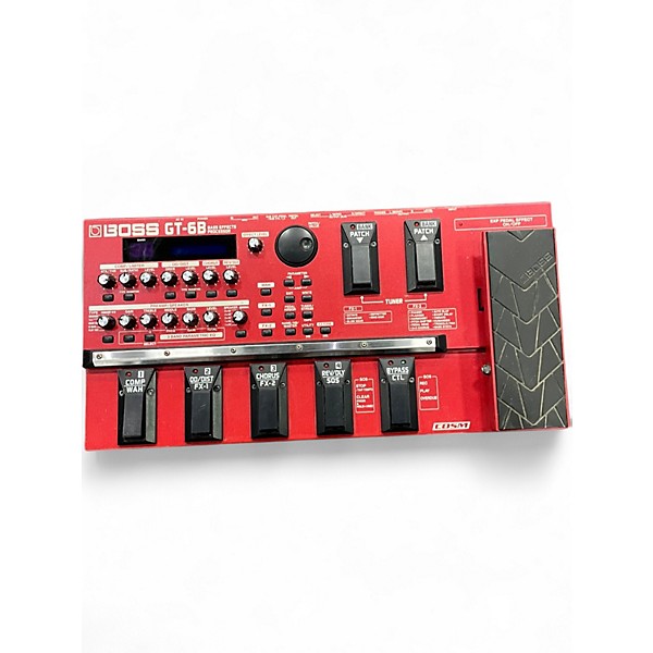 Used BOSS GT6B Bass Effect Pedal