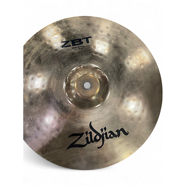 Used Zildjian 14in ZBT Hi Hat Pair Cymbal