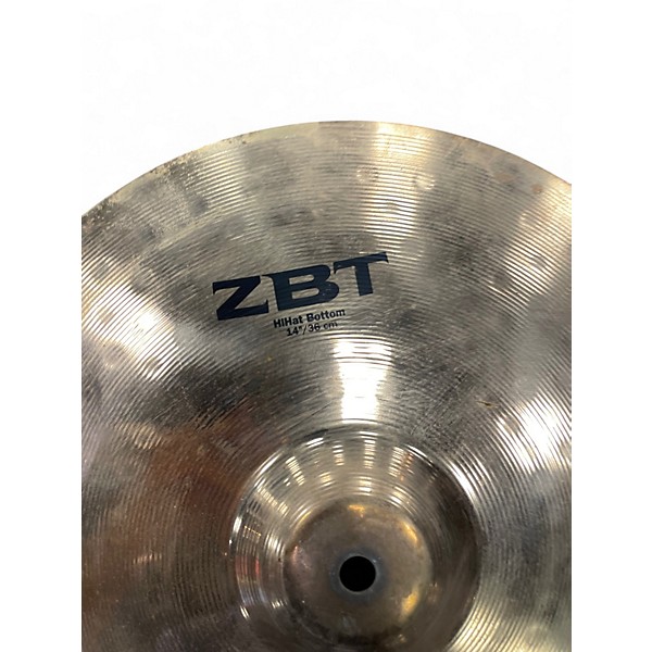 Used Zildjian 14in ZBT Hi Hat Pair Cymbal
