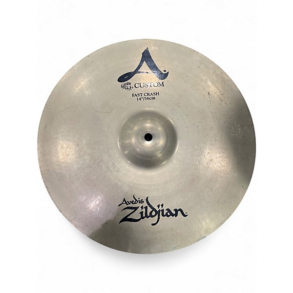 Used Zildjian 14in A Custom Crash Cymbal