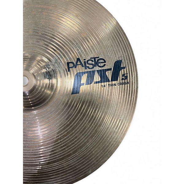 Used Paiste 14in PST5 THIN CRASH Cymbal