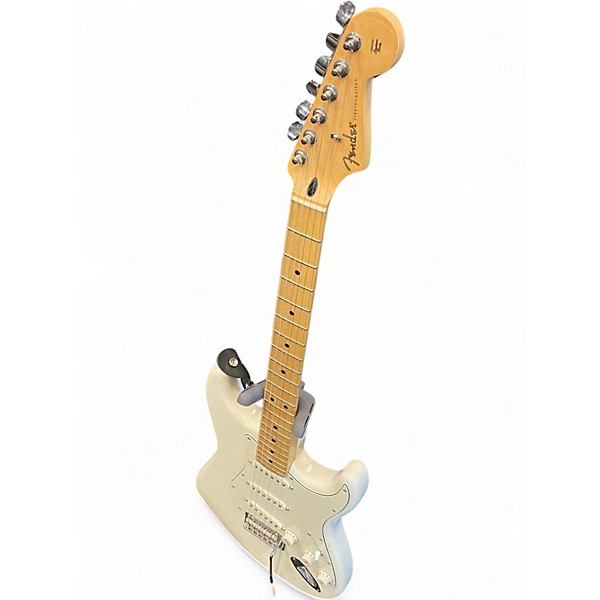 Used Fender Standard Stratocaster WHITE Solid Body Electric Guitar