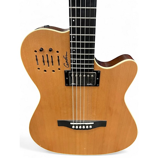Used Godin A6 Ultra Natural Acoustic Electric Guitar