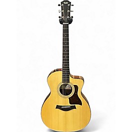 Used Taylor 214ce plus Natural Acoustic Electric Guitar