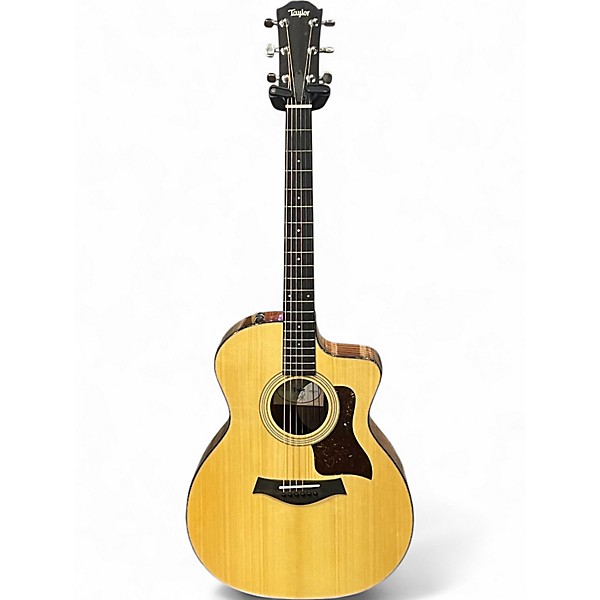Used Taylor 214ce plus Natural Acoustic Electric Guitar