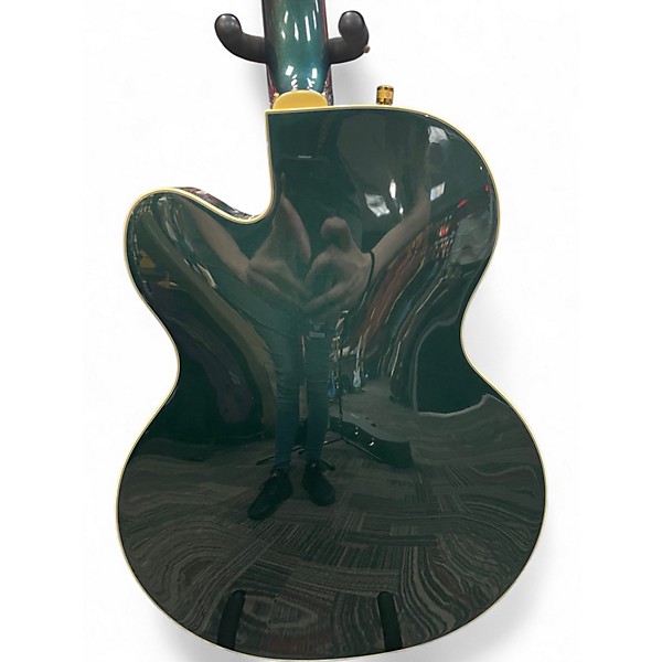 Used Gretsch Guitars Synchromatic Nashville Cadillac Green Hollow Body Electric Guitar