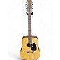 Used Martin DX2 Natural 12 String Acoustic Electric Guitar thumbnail