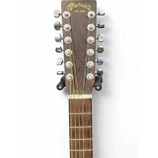 Used Martin DX2 Natural 12 String Acoustic Electric Guitar