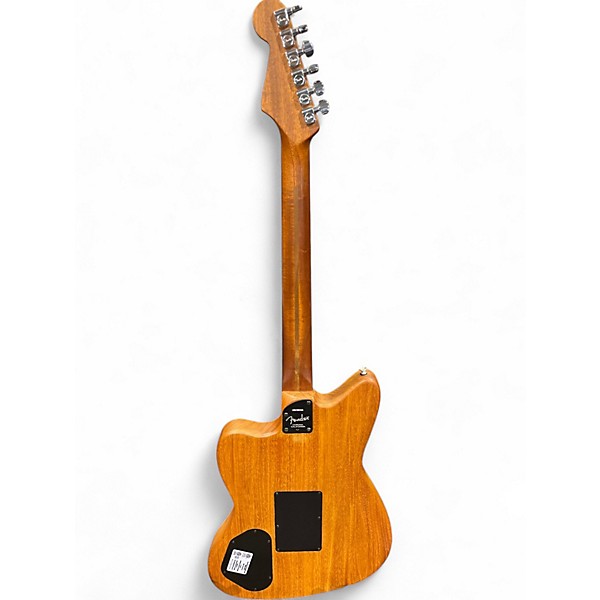 Used Fender American Acoustasonic Jazzmaster Natural Acoustic Electric Guitar