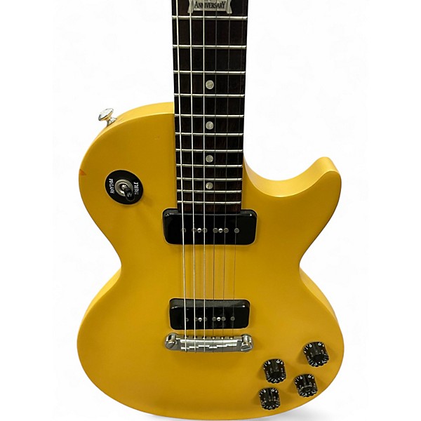 Used Gibson Les Paul Melody Maker Worn TV Yellow Solid Body Electric Guitar
