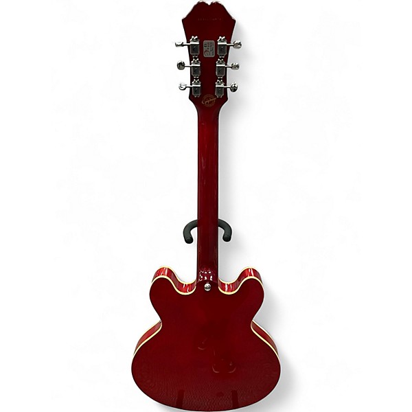 Used Epiphone CASINO CH Cherry Hollow Body Electric Guitar