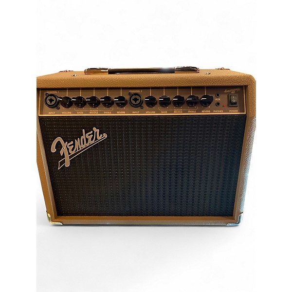 Used Fender Acoustasonic Jr 40W Acoustic Guitar Combo Amp