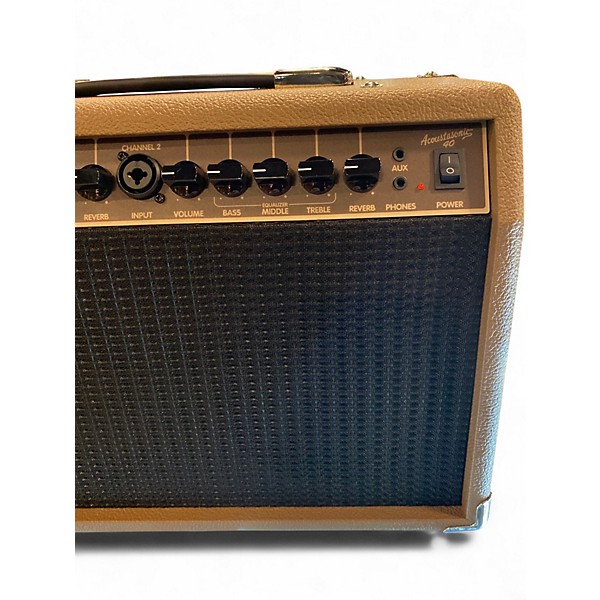 Used Fender Acoustasonic Jr 40W Acoustic Guitar Combo Amp