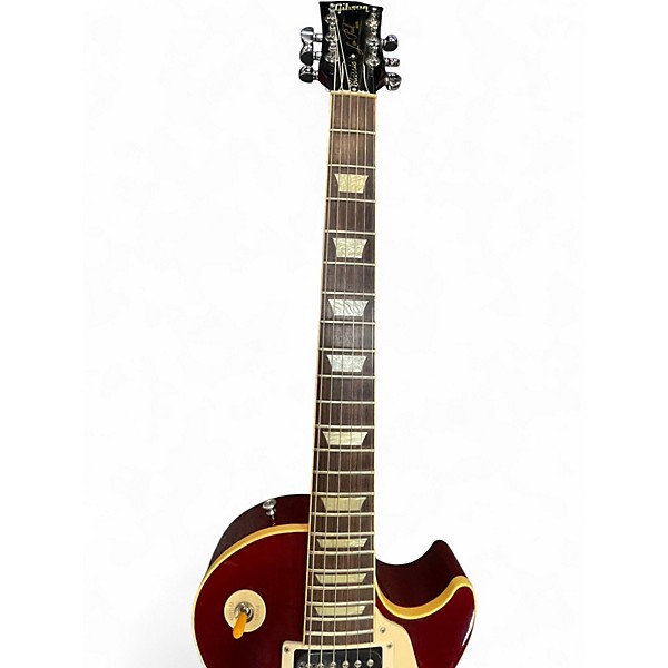 Used Gibson 1960 Reissue Les Paul Classic Dark Cherry Burst Solid Body Electric Guitar