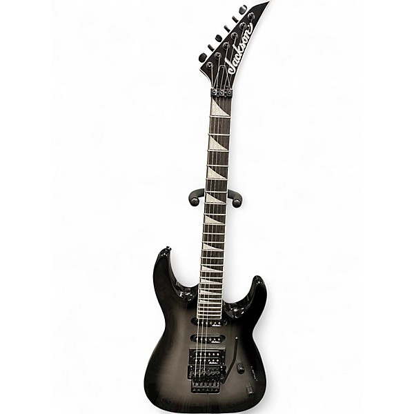 Used Jackson JS34Q Dinky Silverburst Solid Body Electric Guitar