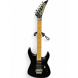 Used 1989 Charvel Fusion Deluxe Black Solid Body Electric Guitar