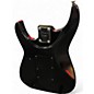 Used 1989 Charvel Fusion Deluxe Black Solid Body Electric Guitar