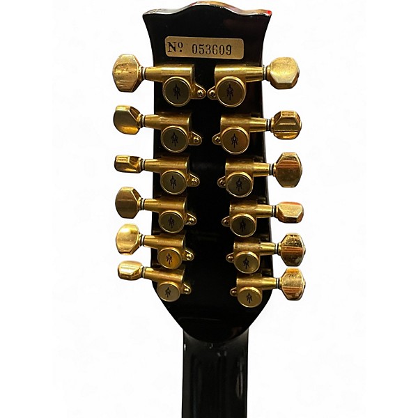 Used Alvarez Yairi DY88 Black 12 String Acoustic Electric Guitar