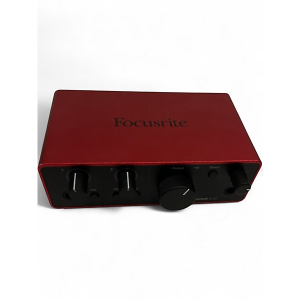 Used Focusrite Scarlett Solo Audio Interface