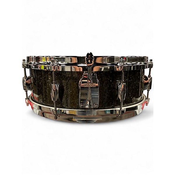 Used Gretsch Drums 5.5X14 USA Custom Twilight Glass Drum