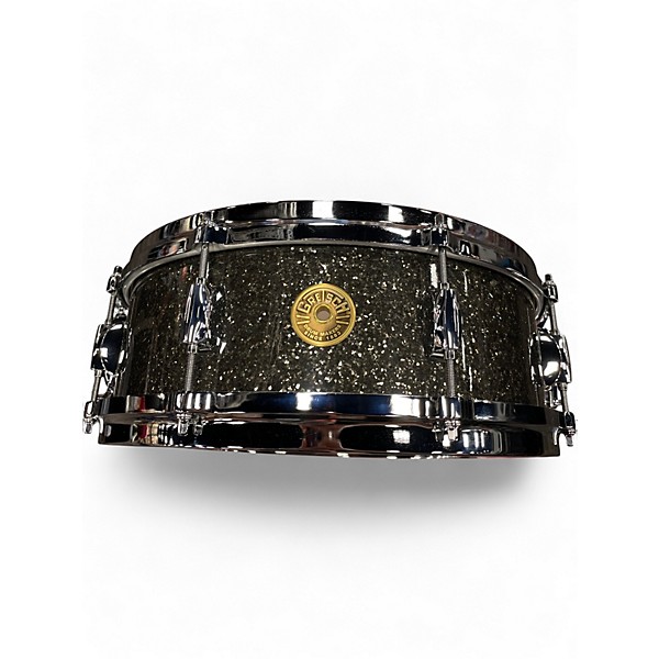 Used Gretsch Drums 5.5X14 USA Custom Twilight Glass Drum